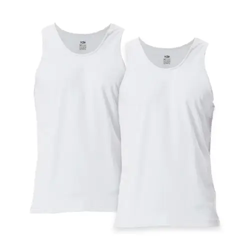 TOP - Pack De 2 Camisetas Algodón Hombre