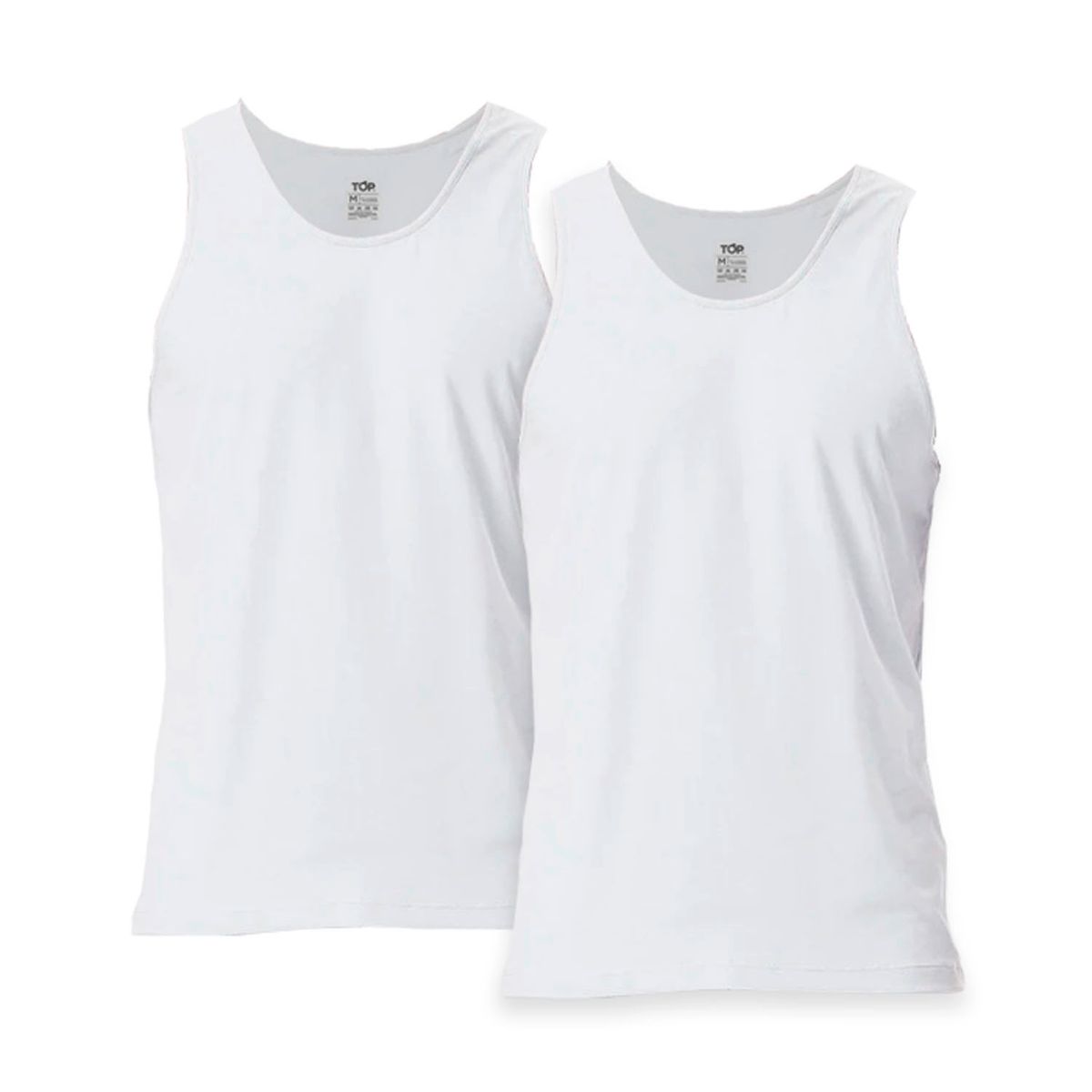 TOP - Pack De 2 Camisetas Algodón Hombre Top
