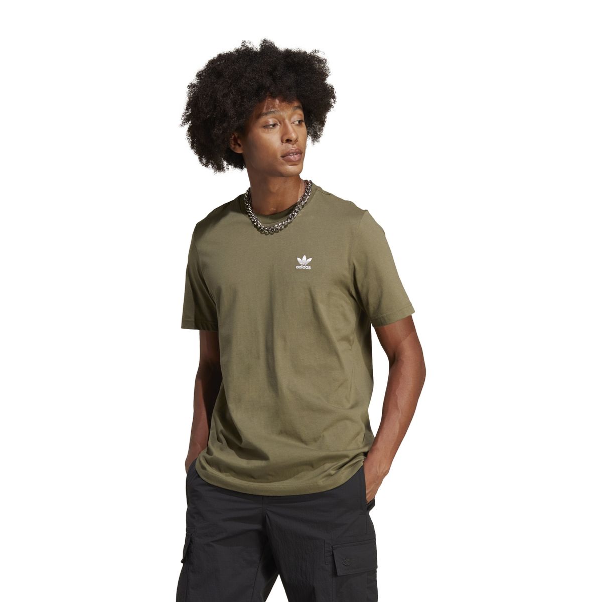 ADIDAS ORIGINALS - Adidas Originals Polera Manga Corta Algodón Hombre