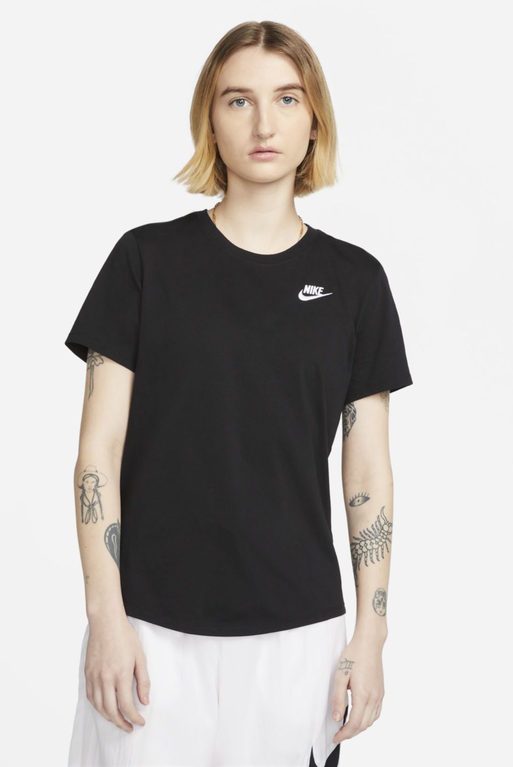 NIKE - Polera Manga Corta Algodón Mujer Nike