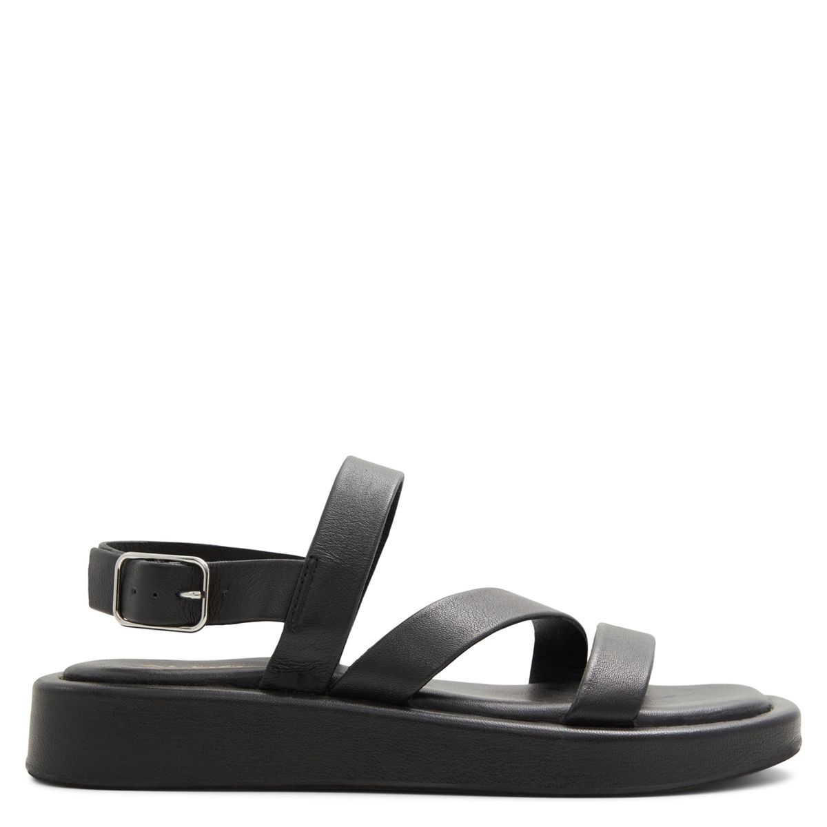 ALDO - Rimsky Sandalia Plana Mujer Cuero Negro Aldo