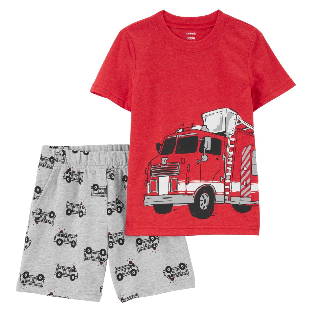 CARTER'S - Conjunto 2 Piezas Polera y Short Bebé Niño Carter's