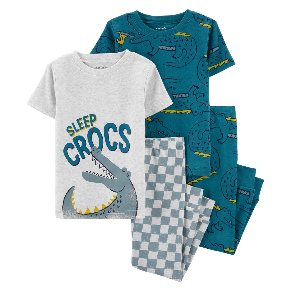 CARTER'S - Conjunto 4 Piezas Pijama Algodon  Bebé Niño Carter´s