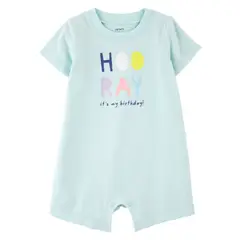 CARTER'S - Enterito Algodón Cumpleaños Unisex Bebé
