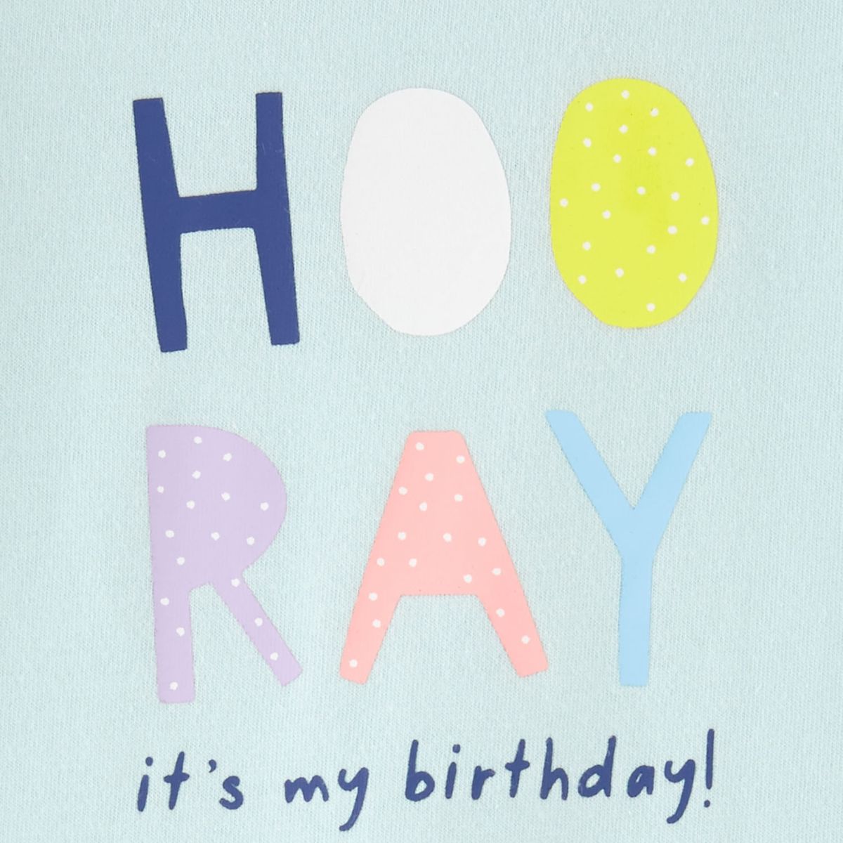 CARTER'S - Enterito Algodón Cumpleaños Unisex Bebé Carter's