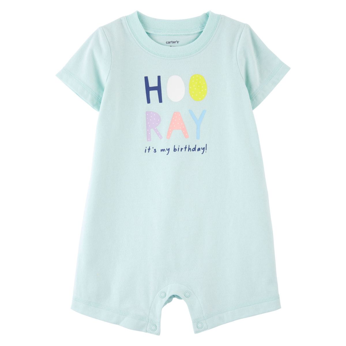 CARTER'S - Enterito Algodón Cumpleaños Unisex Bebé Carter's