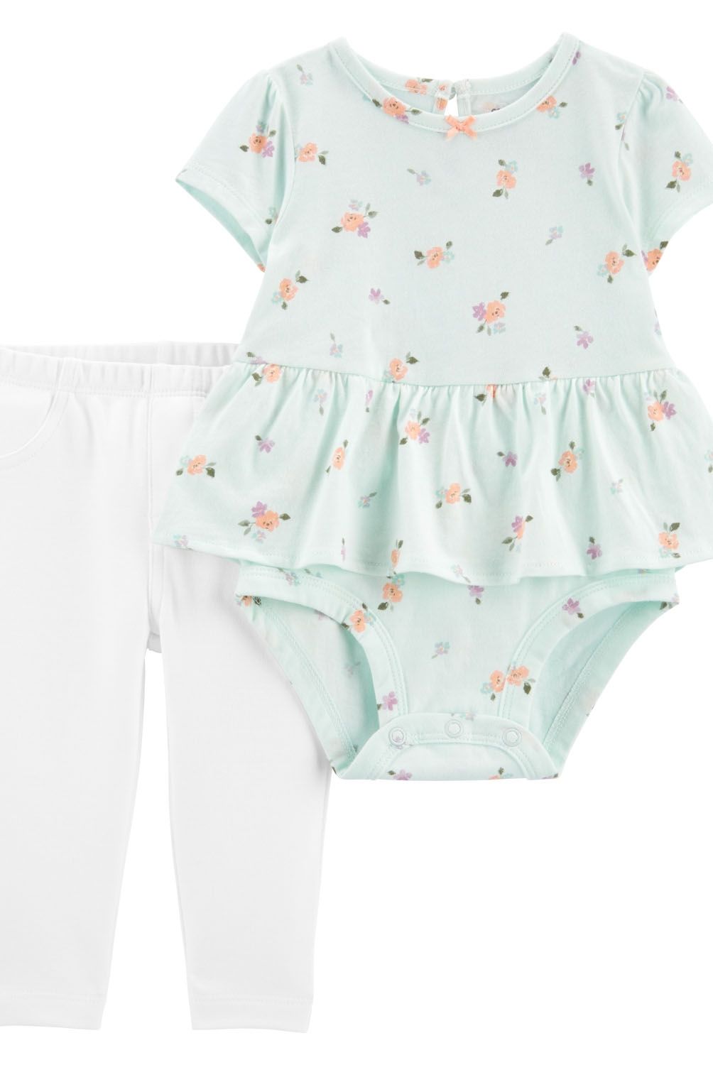 CARTER'S - Conjunto 2 piezas Body y Calza Bebé Niña Carter's