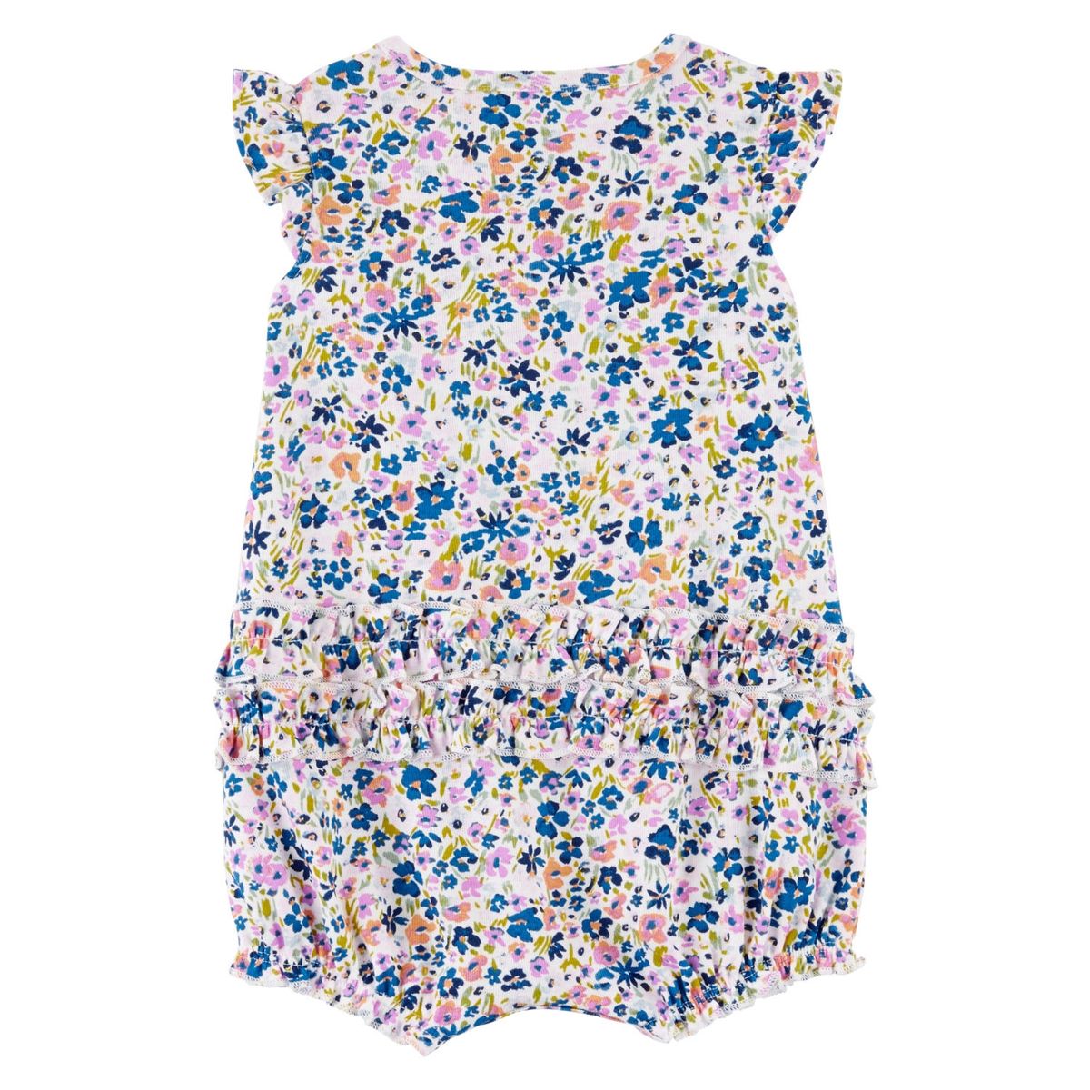 CARTER'S - Enterito Algodón Flores Bebe Niña Carter's