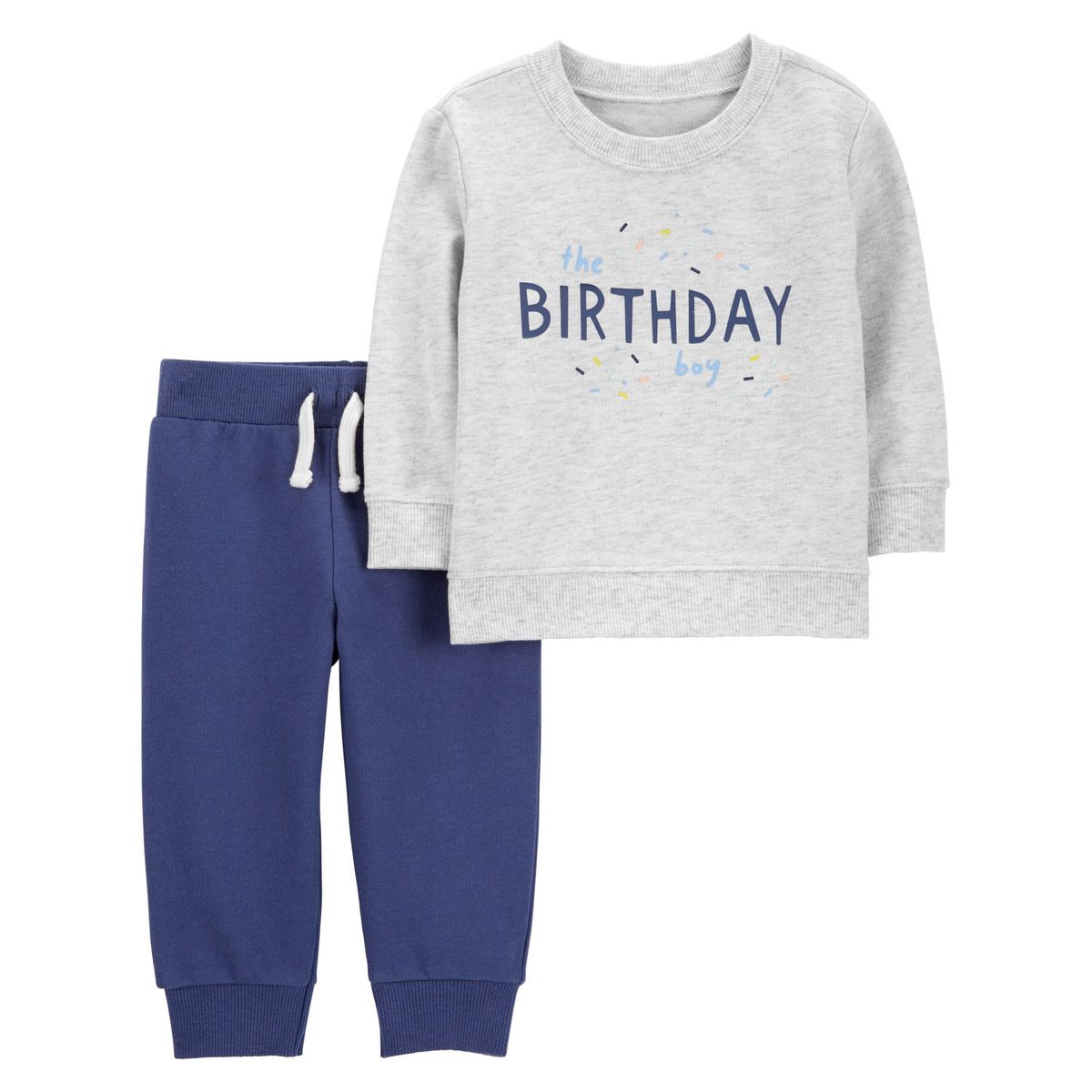 CARTER'S - Conjunto 2 Piezas Poleron Y Pantalon Buzo Bebé Niño Carter's