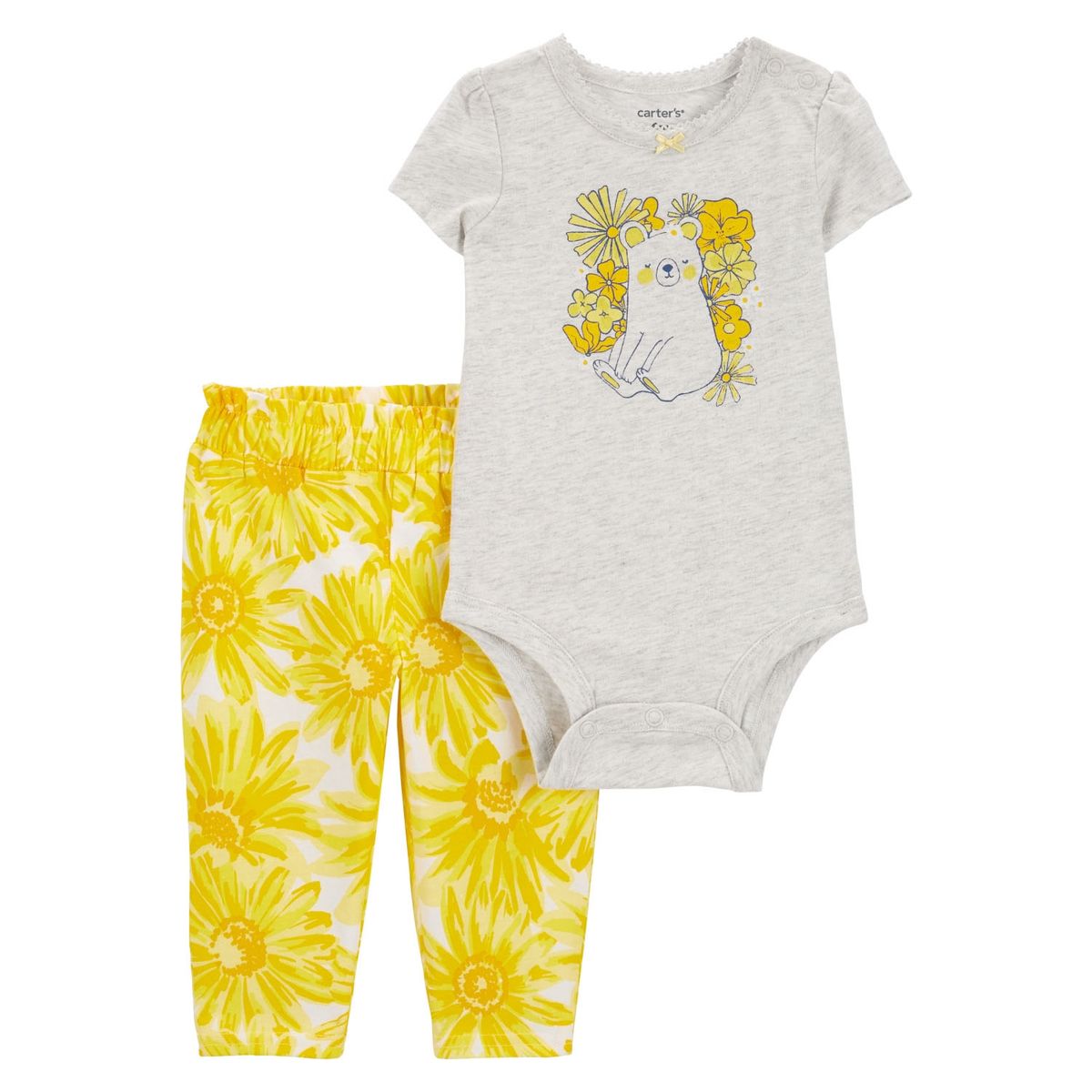 CARTER'S - Conjunto 2 Piezas Body Y Pantalon Bebe Niña Carter's
