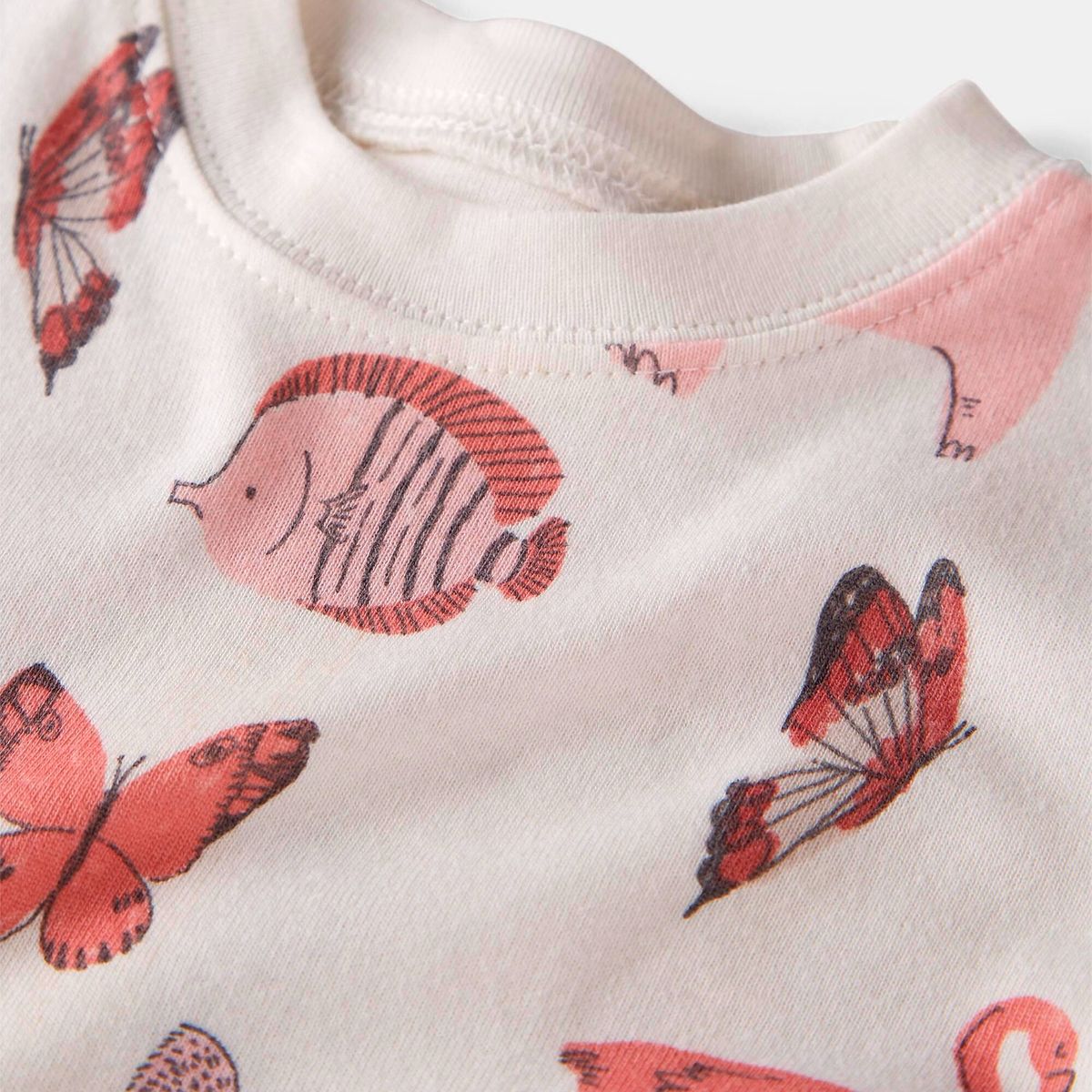 CARTER'S - Pijama 2 Piezas Algodón Orgánico Estampado Bebé Niña Carter's