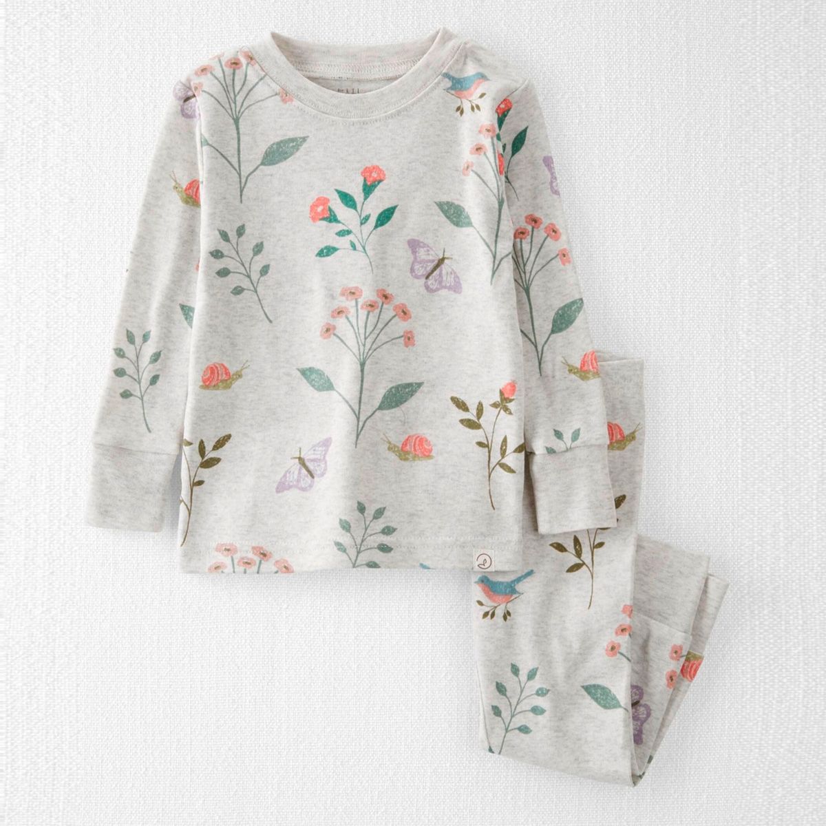 CARTER'S - Pijama 2 Piezas Algodón Orgánico Estampado Bebé Niña Carter's