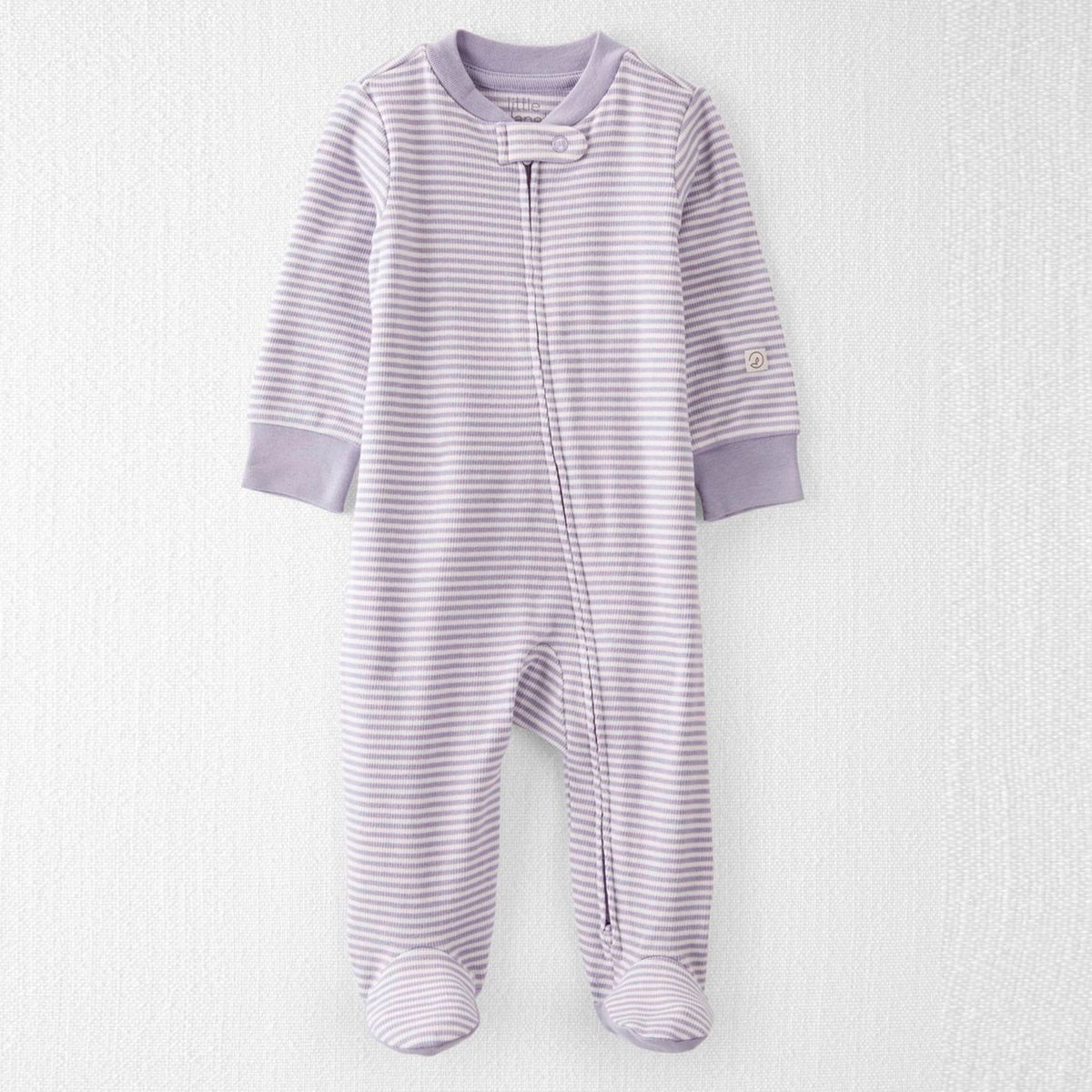 CARTER'S - Pijama Algodón Orgánico Rayas Bebé Niña Carter's