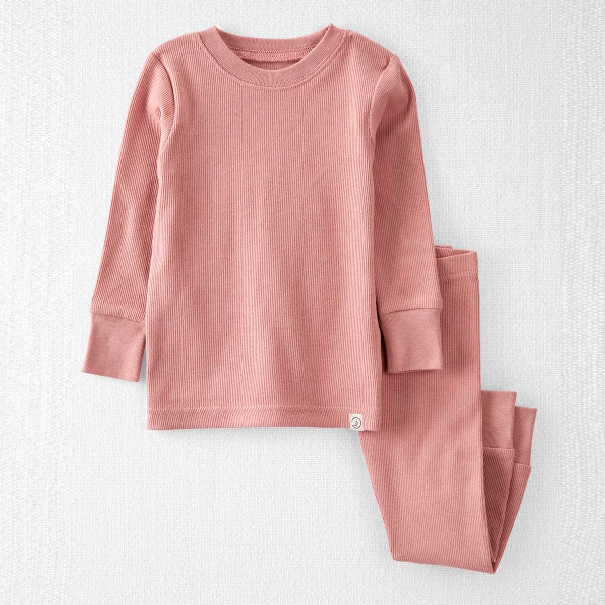 CARTER'S - Pijama 2 Piezas Algodón Orgánico Acanalado Bebé Niña Carter's