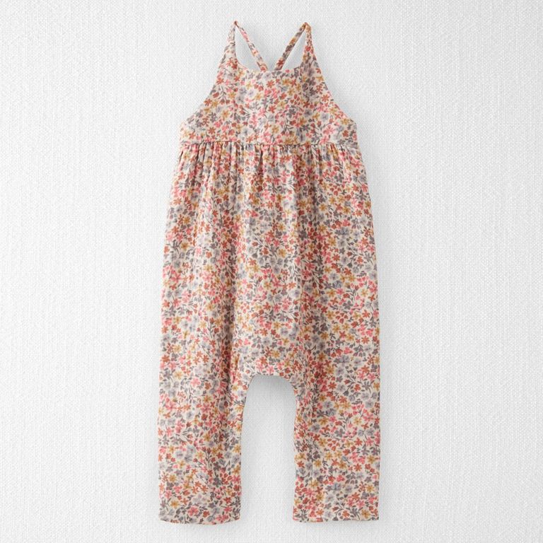 Enterito Algodón Orgánico Estampado Bebé Niña