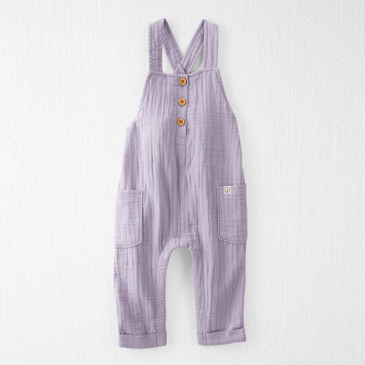 CARTER'S - Jardinera Gasa Algodón Orgánico Bebé Niña Carter's