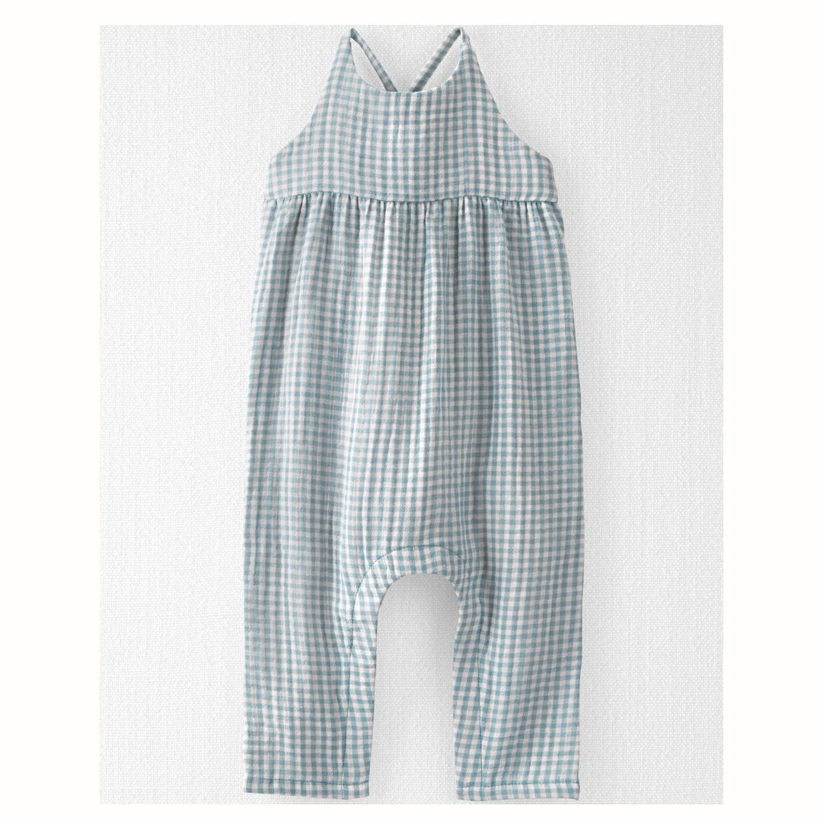 CARTER&#x27;S - Enterito Algodón Orgánico Cuadrille Bebé Niña Carter&#x27;s