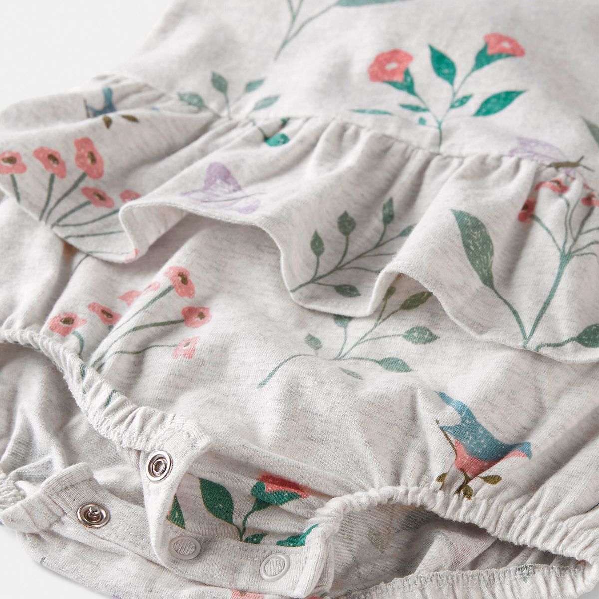 CARTER'S - Enterito Pack 2 Unidades Algodón Orgánico Bebé Niña Carter's