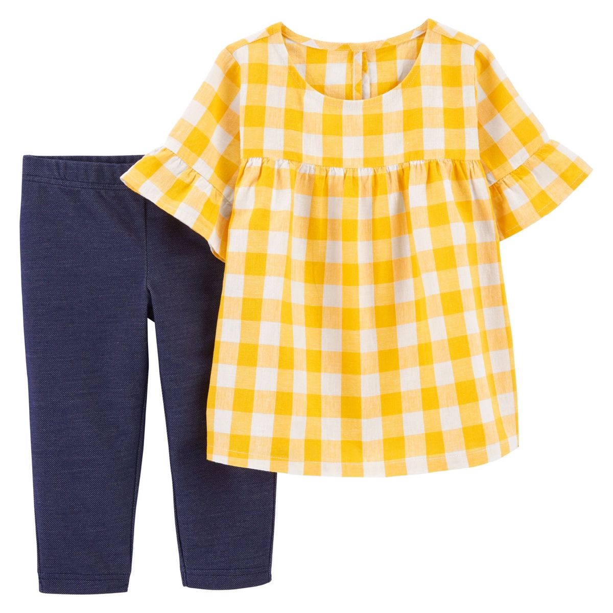 CARTER'S - Conjunto 2 Piezas Blusa Y Calza Bebé Niña Carter's