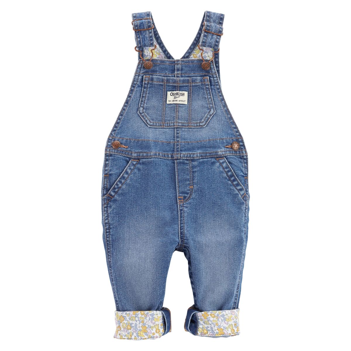 OSHKOSH - Jardinera Mezclilla Bebé Niña Oshkosh