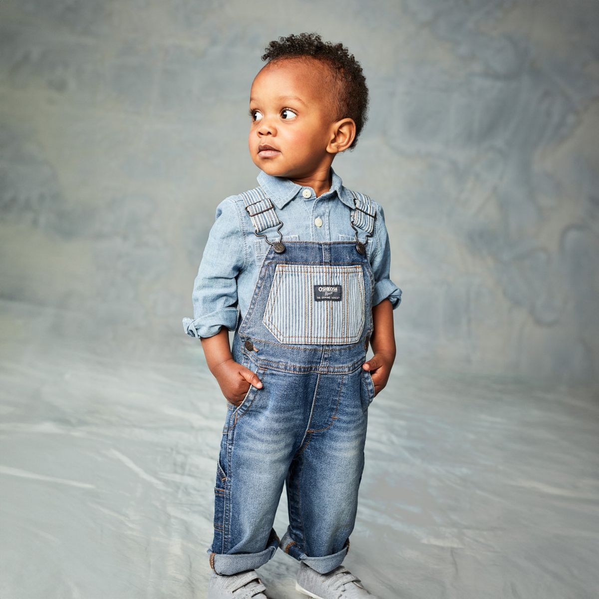 OSHKOSH - Jardinera Mezclilla  Niño Oshkosh