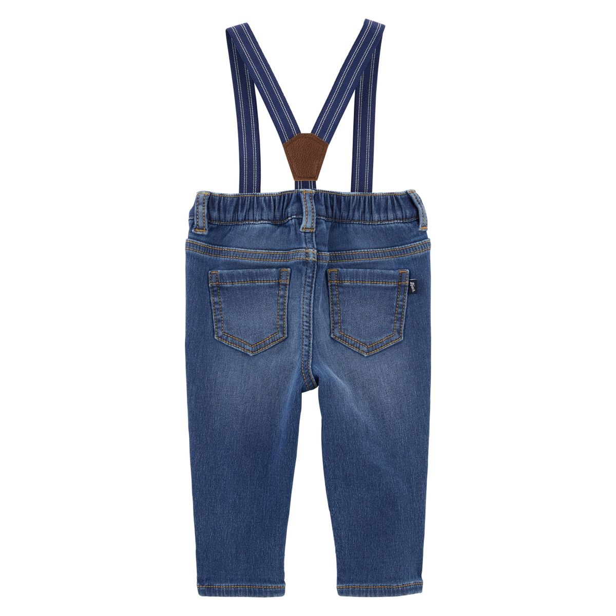 OSHKOSH - Jeans Mezclilla Con Suspensores Bebé Niño Oshkosh