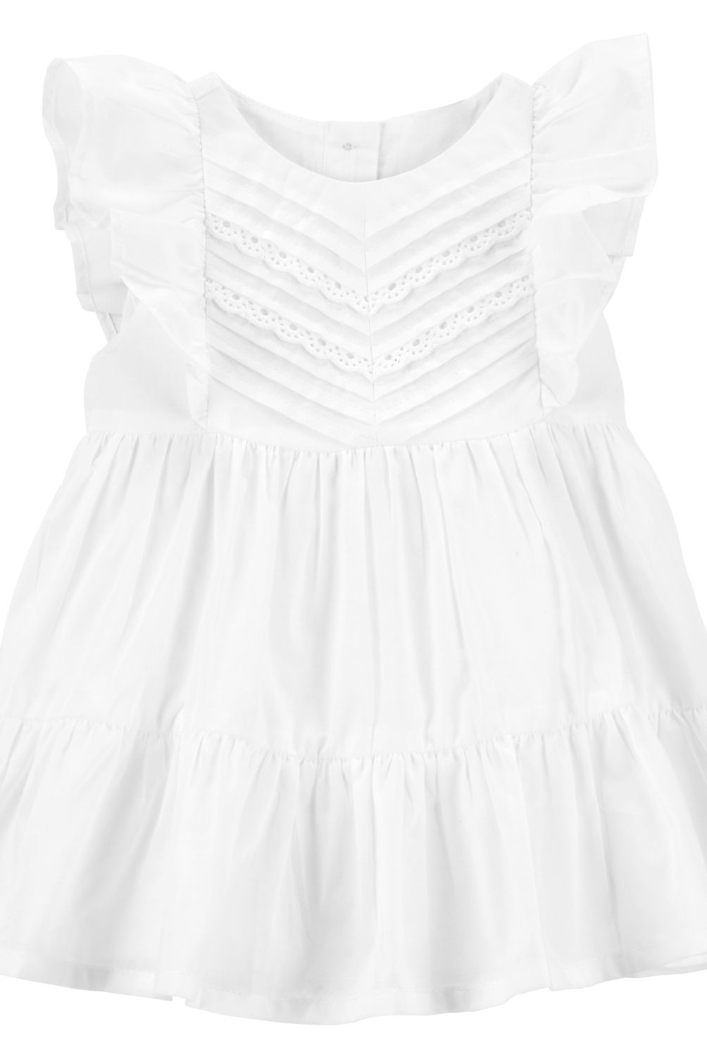 OSHKOSH - Vestido Capas Con Cubre Pañal Bebé Niña Oshkosh