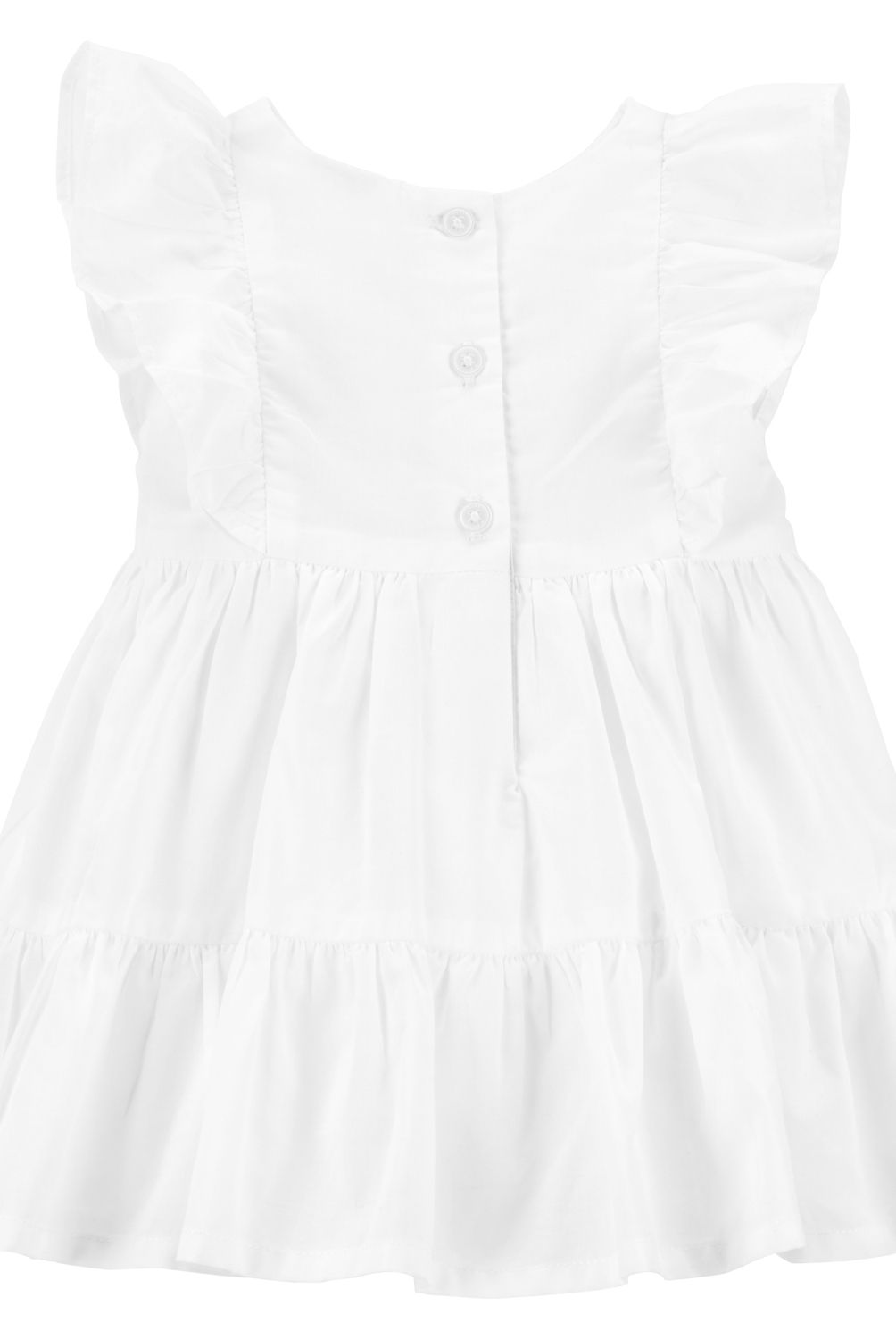 OSHKOSH - Vestido Capas Con Cubre Pañal Bebé Niña Oshkosh