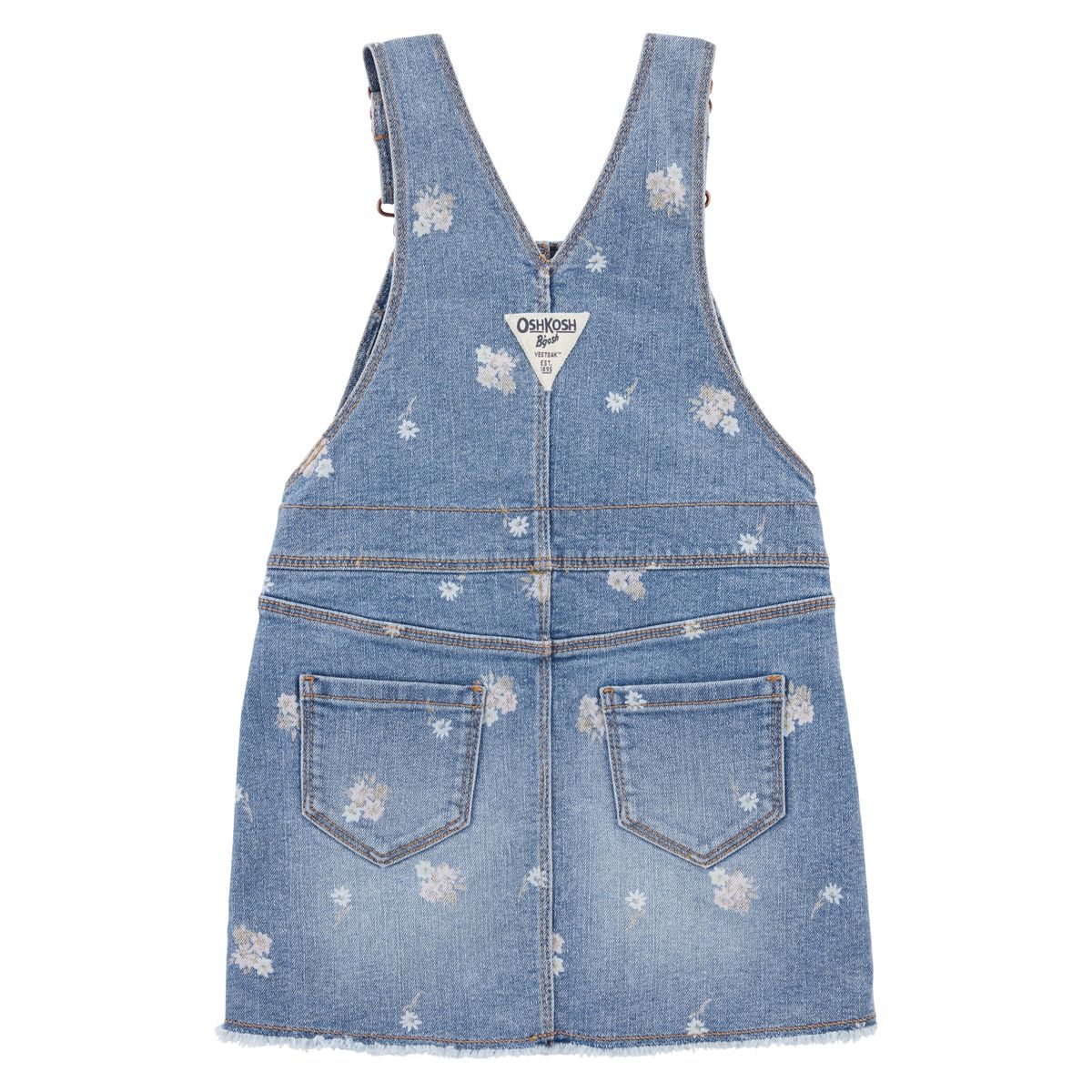 OSHKOSH - Vestido Mezclilla Tirantes Ajustables Bebe Niña Oshkosh