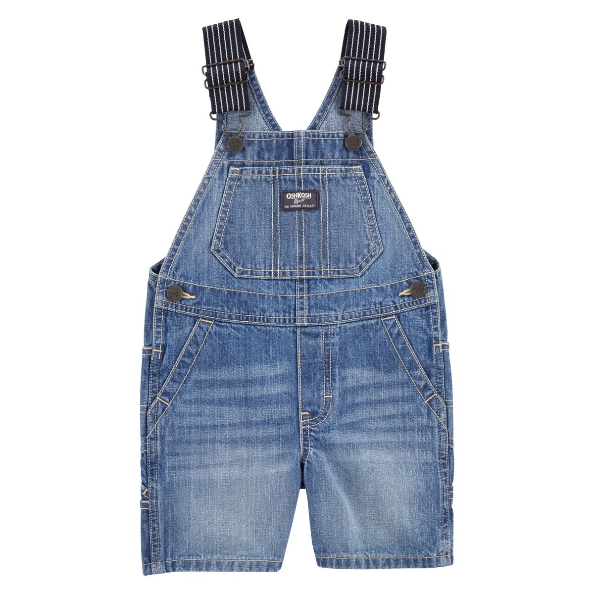 OSHKOSH - Jardinera Corta Mezclilla Niño Oshkosh