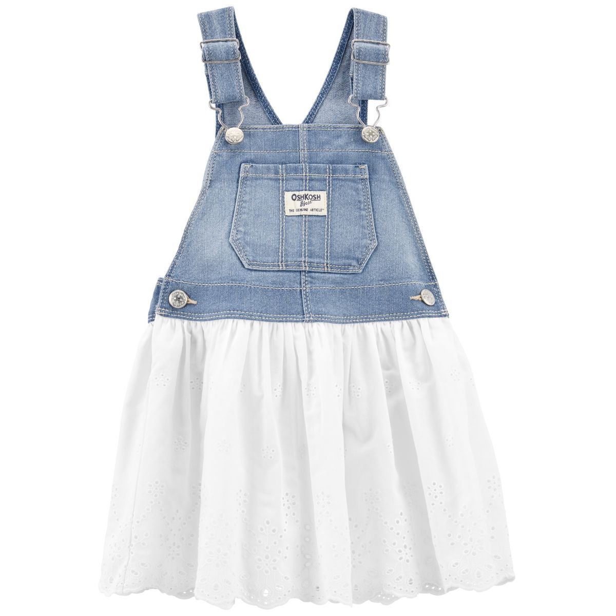 OSHKOSH - Vestido Tirantes Ajustables Bebé Niña Oshkosh