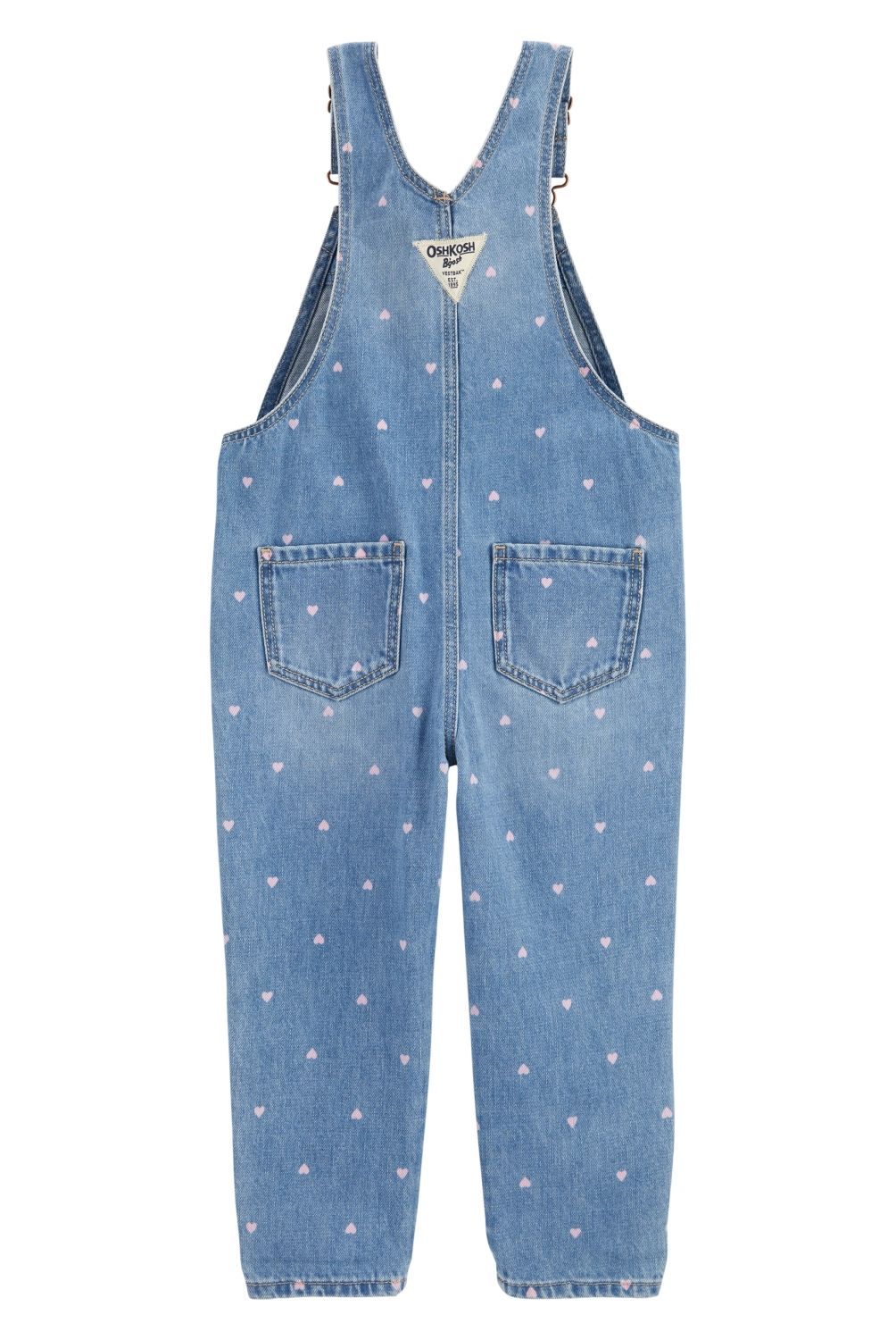 OSHKOSH - Jardinera Mezclilla Estampada  Niña Oshkosh