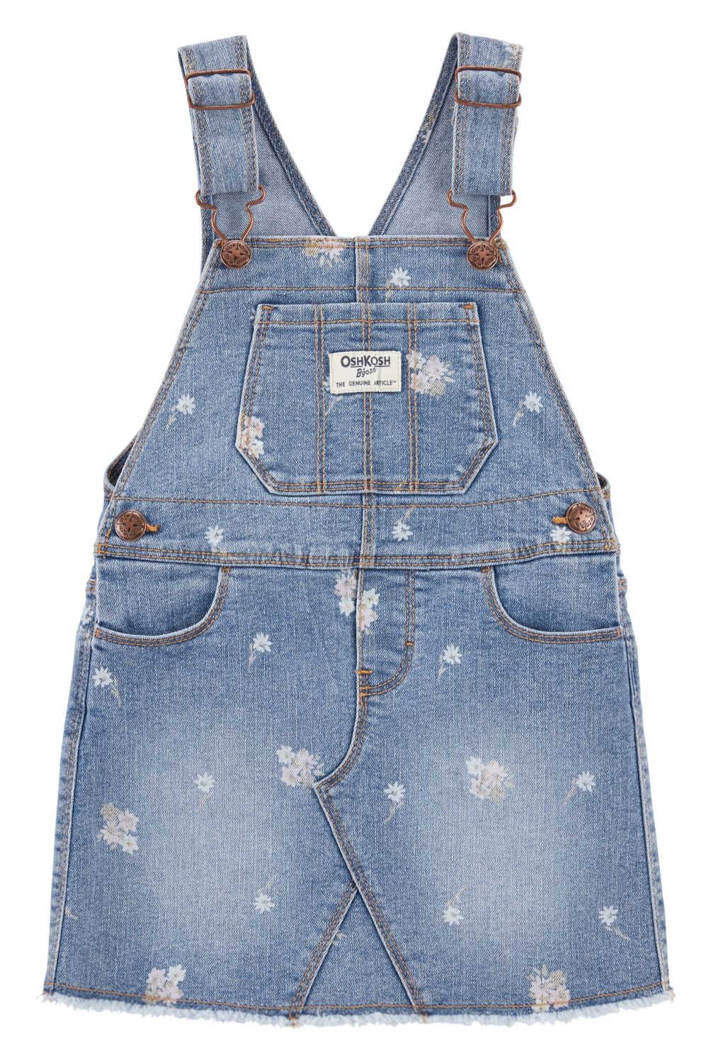 OSHKOSH - Vestido Mezclilla Tirantes Ajustables  Niña Oshkosh