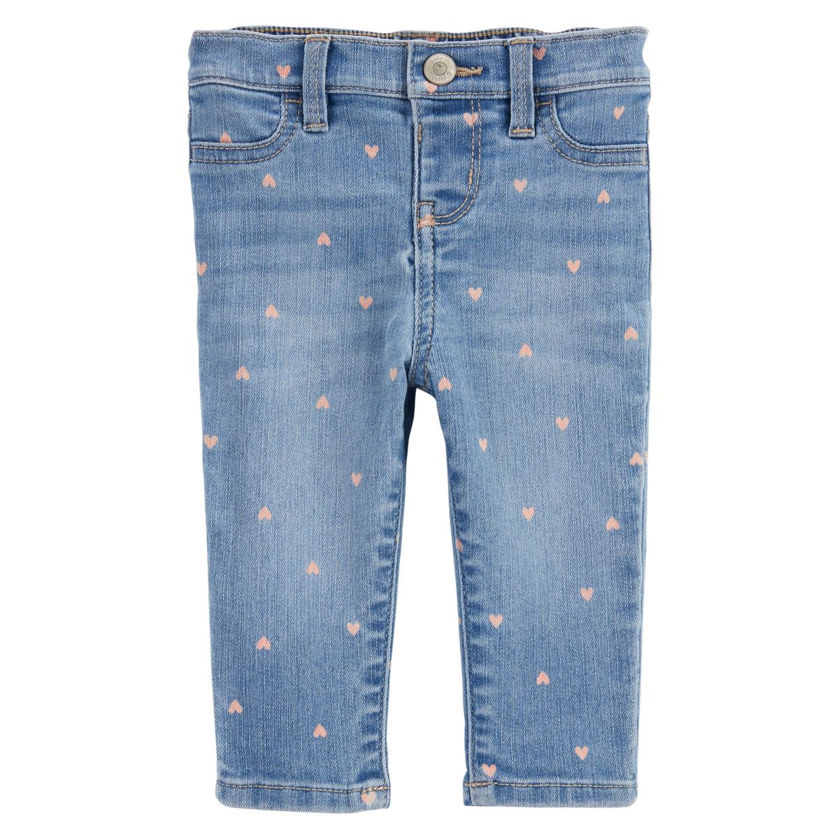 OSHKOSH - Jeans Mezclilla Estampada Bebé Niña Oshkosh