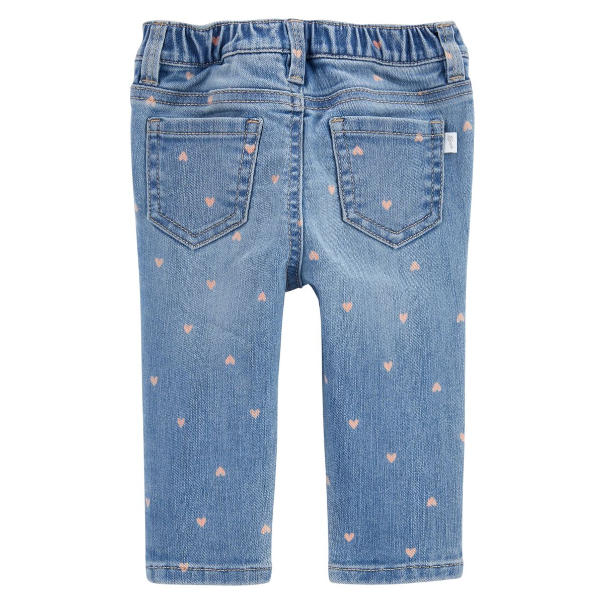 OSHKOSH - Jeans Mezclilla Estampada Bebé Niña Oshkosh