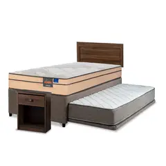 FLEX - Cama Nido Novus Cobr 1.5 Plazas + Muebles