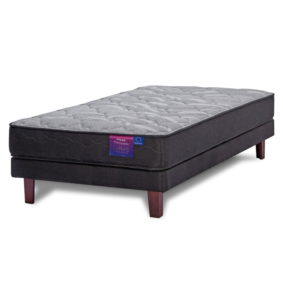 FLEX - Cama Europea Therapedic Plus 1.5 Plazas X 2.00Mt Flex