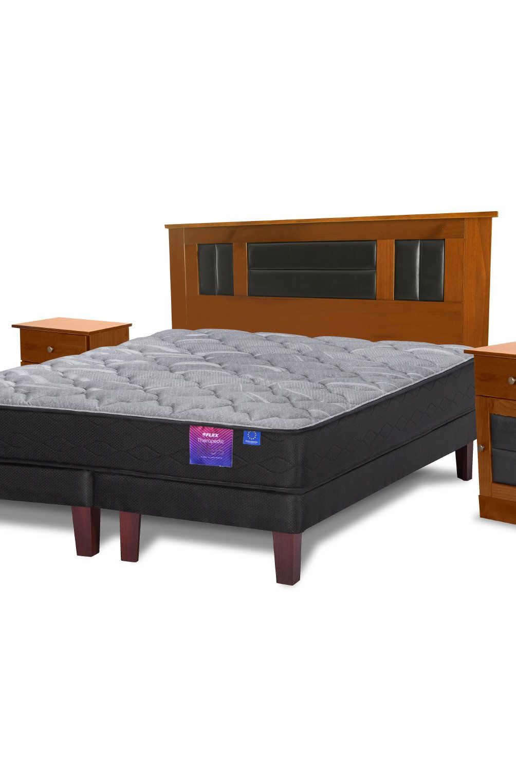 FLEX - Cama Europea Therapedic Plus King 180x200 + Set Lorraine Flex