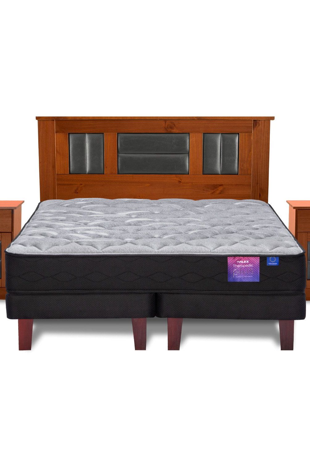 FLEX - Cama Europea Therapedic Plus King 180x200 + Set Lorraine Flex
