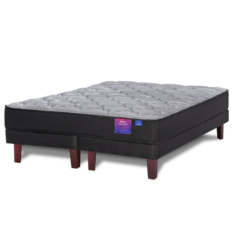 Cama Europea Therapedic Plus King X 2.00Mt Base Dividida