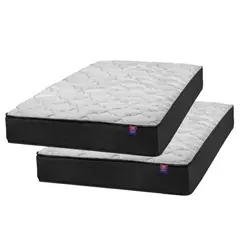 FLEX - 2 Colchones Therapedic Plus 1 plaza x 2.00mt