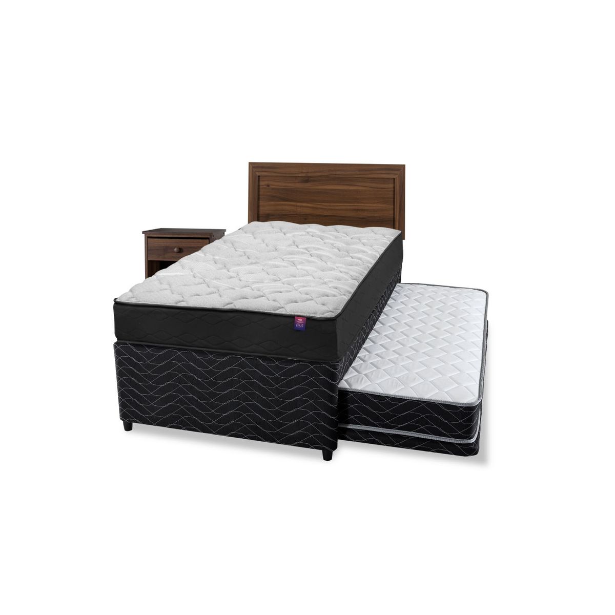 FLEX - Cama Nido Flex Thera Plus 1.5 Plazas + Muebles