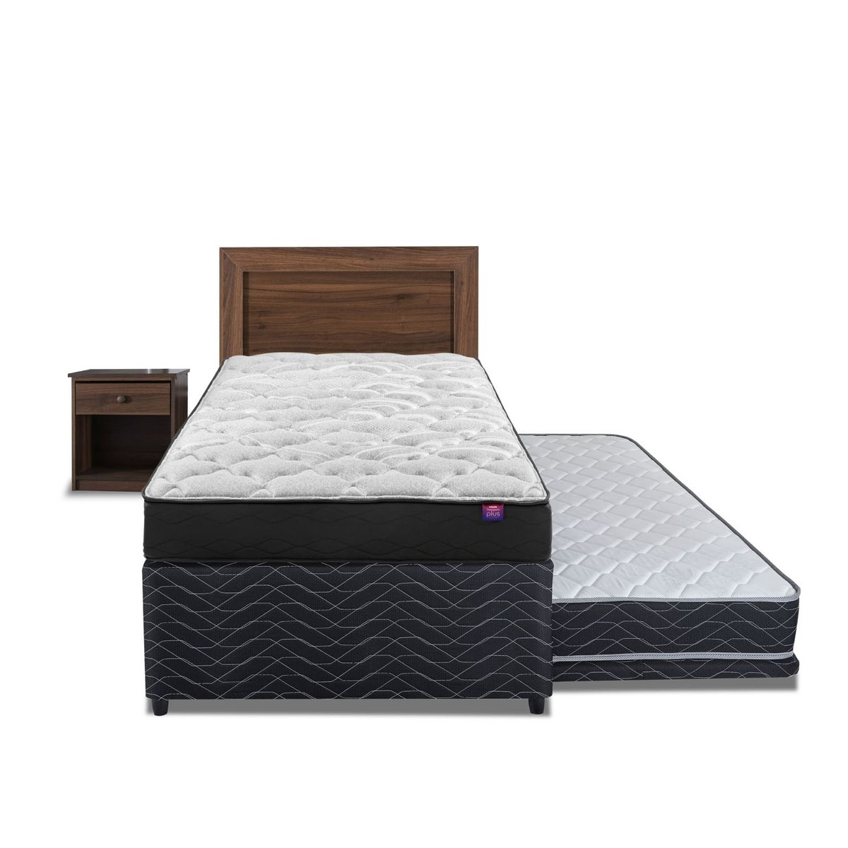 FLEX - Cama Nido Flex Thera Plus 1.5 Plazas + Muebles