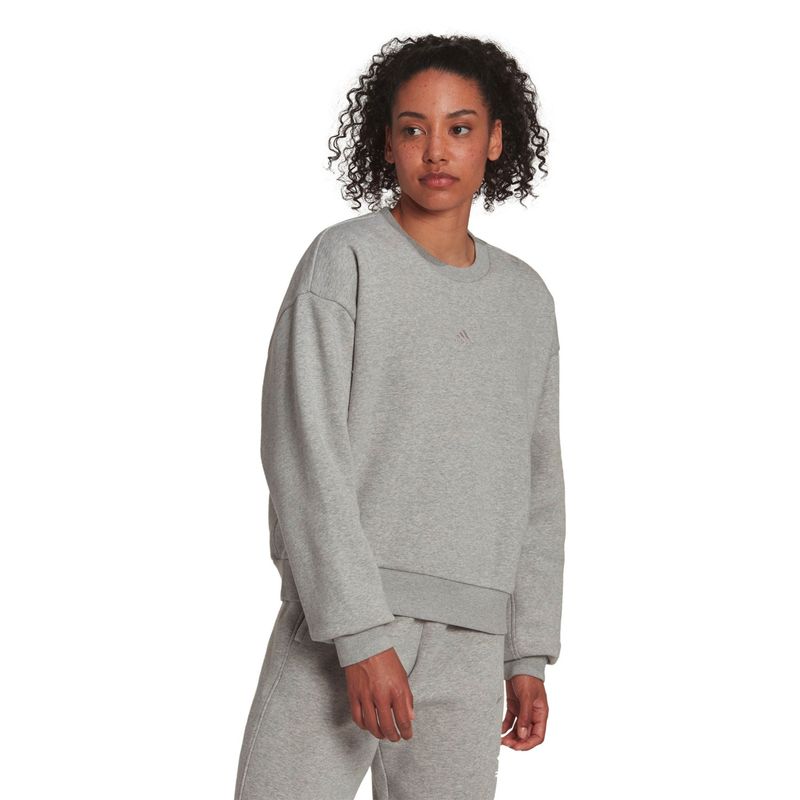ADIDAS - Polerón Deportivo Crewneck Mujer Adidas