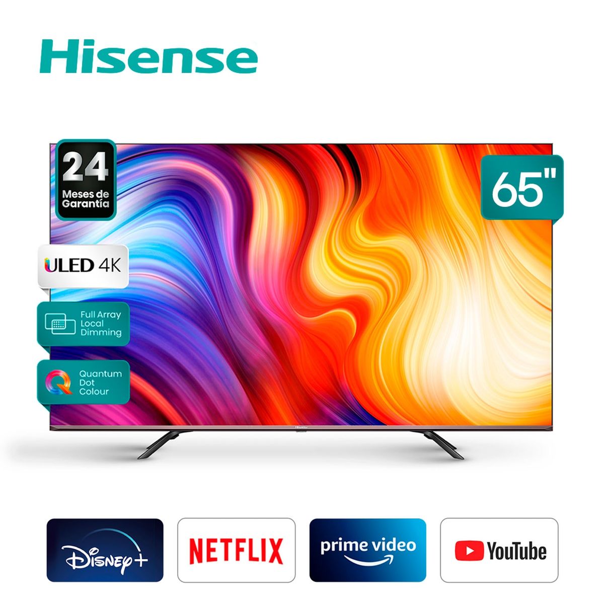 HISENSE - ULED Smart TV 65" 65U70H 4K HDR Hisense