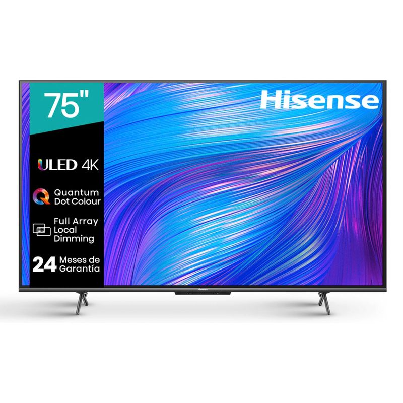HISENSE - ULED 75" U60H QLED 4K HDR 10+