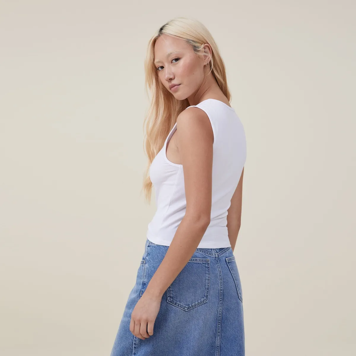 COTTON ON - Polera Estampada Algodón Mujer Cotton On