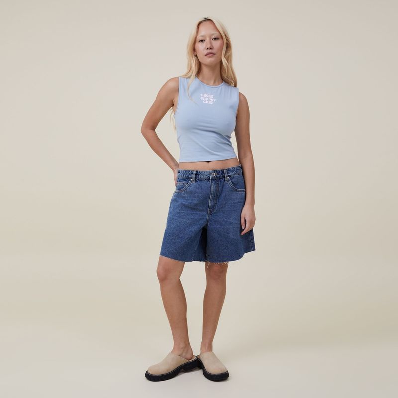 COTTON ON - Polera Estampada Algodón Mujer Cotton On