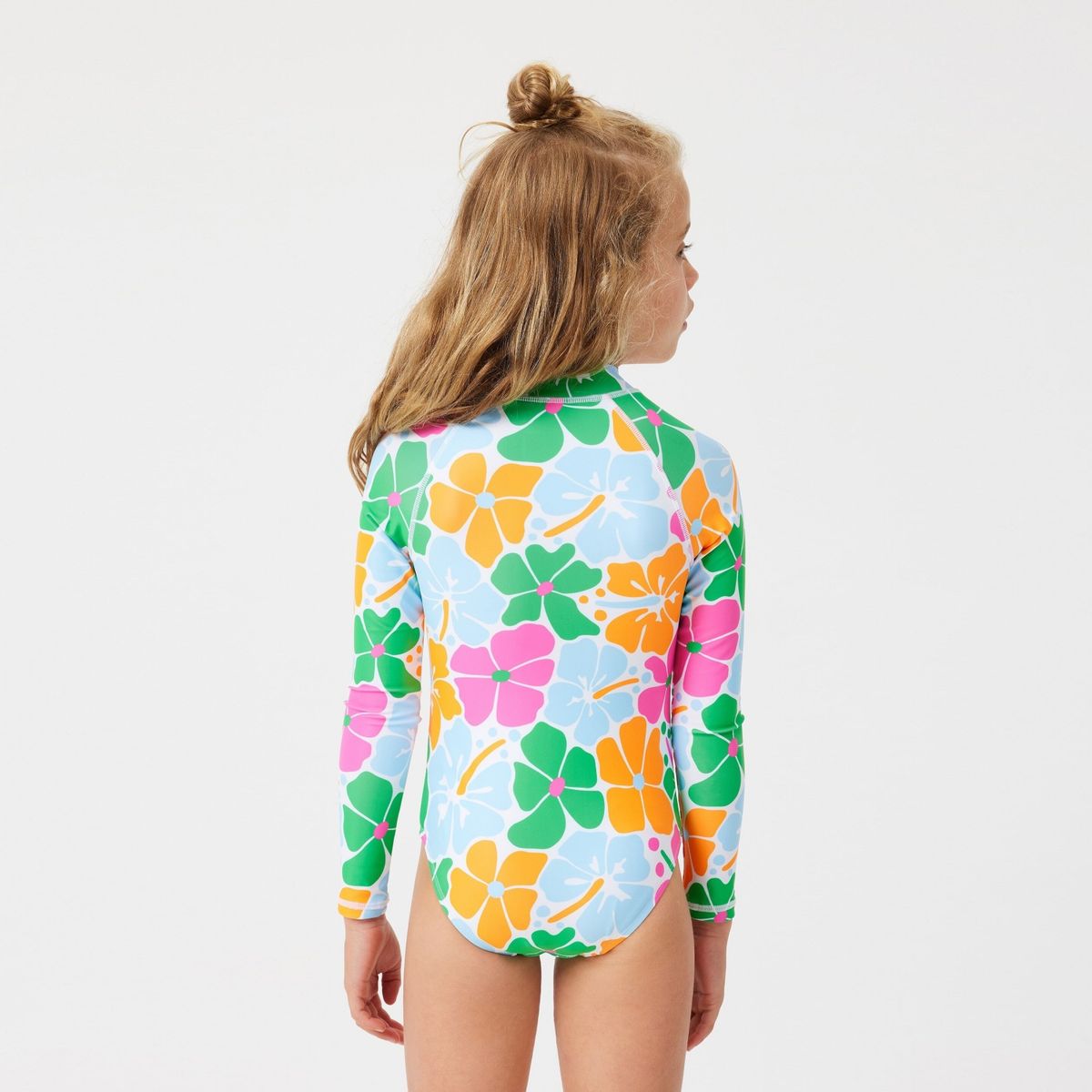 COTTON ON - Traje de Baño Manga Larga Niña Cotton On