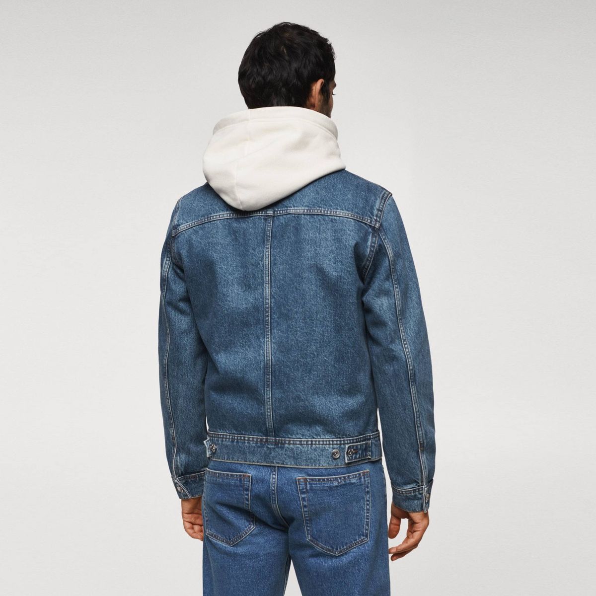 MANGO MAN - Chaqueta Denim Slim Fit Hombre Mango Man